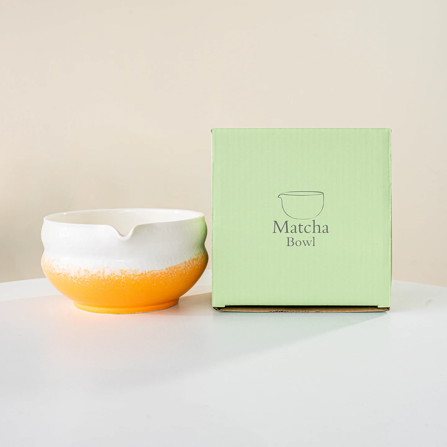 Amazing  Special Ceramic Matcha Bowl with Mouth Bowl High Color Value Tea Tool Japanese Matcha Bowl - Image 4