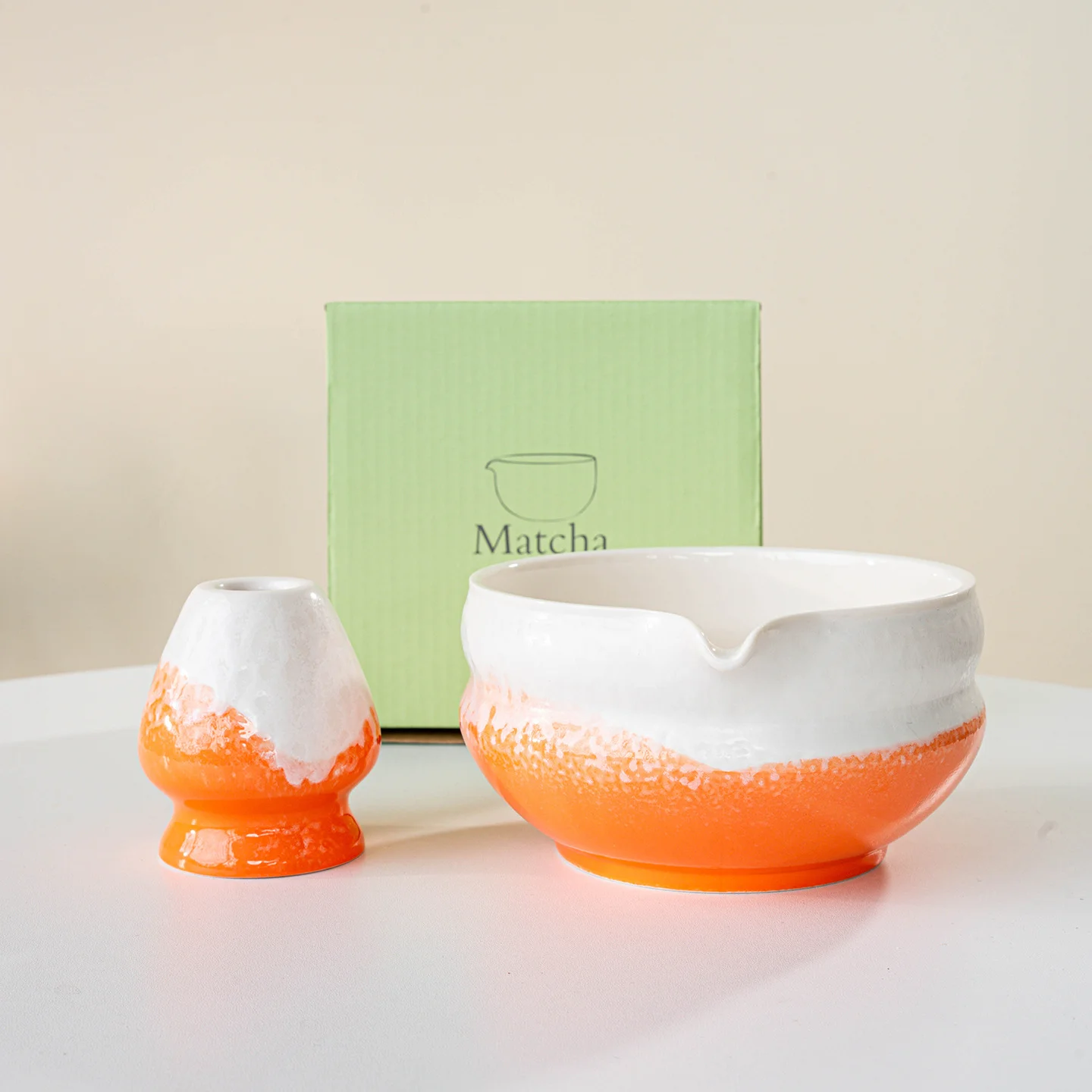 Amazing  Special Ceramic Matcha Bowl with Mouth Bowl High Color Value Tea Tool Japanese Matcha Bowl - Image 8