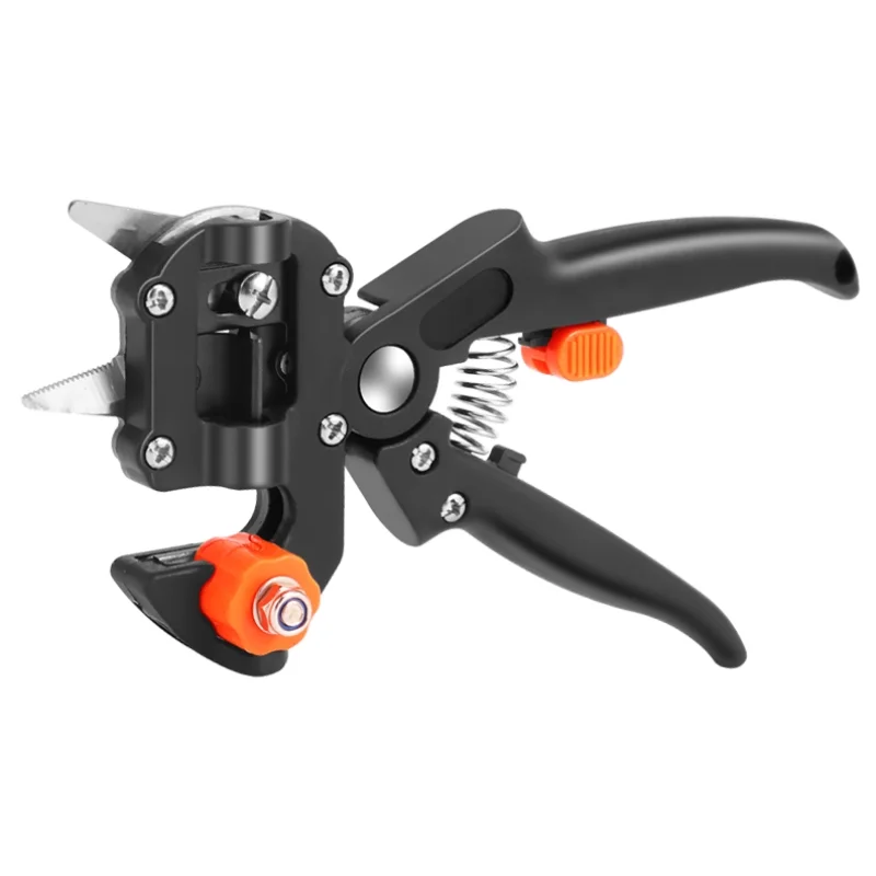 Professional Grafting Tools Grafter Pruner Kit Garden Fruit Tree Pruning Grafting Shears 2 in 1 Scissorss Cutting Tool Kit Set with Replaceable Blades - Image 2
