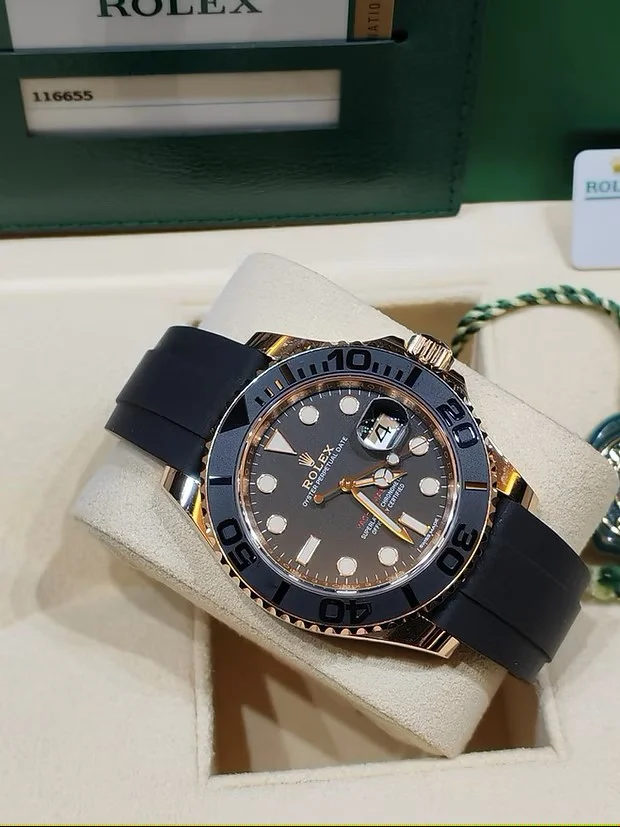 Premium Rolex Yacht-Master 40 master copy with automatic movement, sapphire glass, and luxury design—perfect for stylish everyday wear. - Image 7