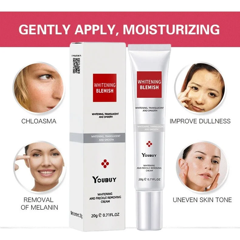Youbuy Whitening and Freckle Removing Cream, formulated to reduce dark spots and enhance skin radiance - Image 3
