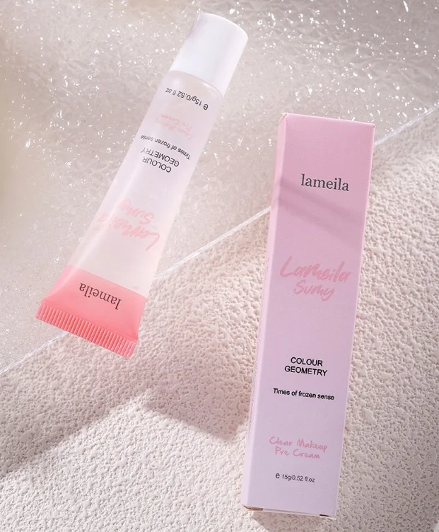 LAMEILA Gel Primer Blurs Pores Controls Oiliness Smooth The Skin Before Applying Makeup. - Image 3