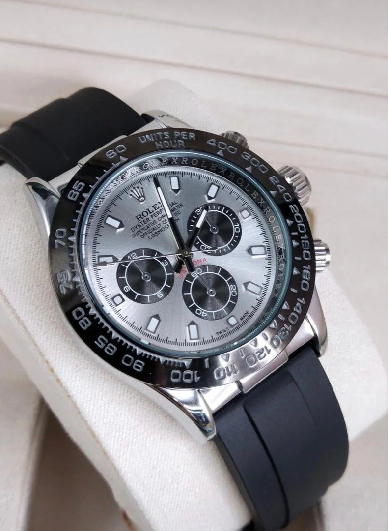 Luxury Chronograph Watch Daytona Style Stainless Steel Men's Watch - Image 4